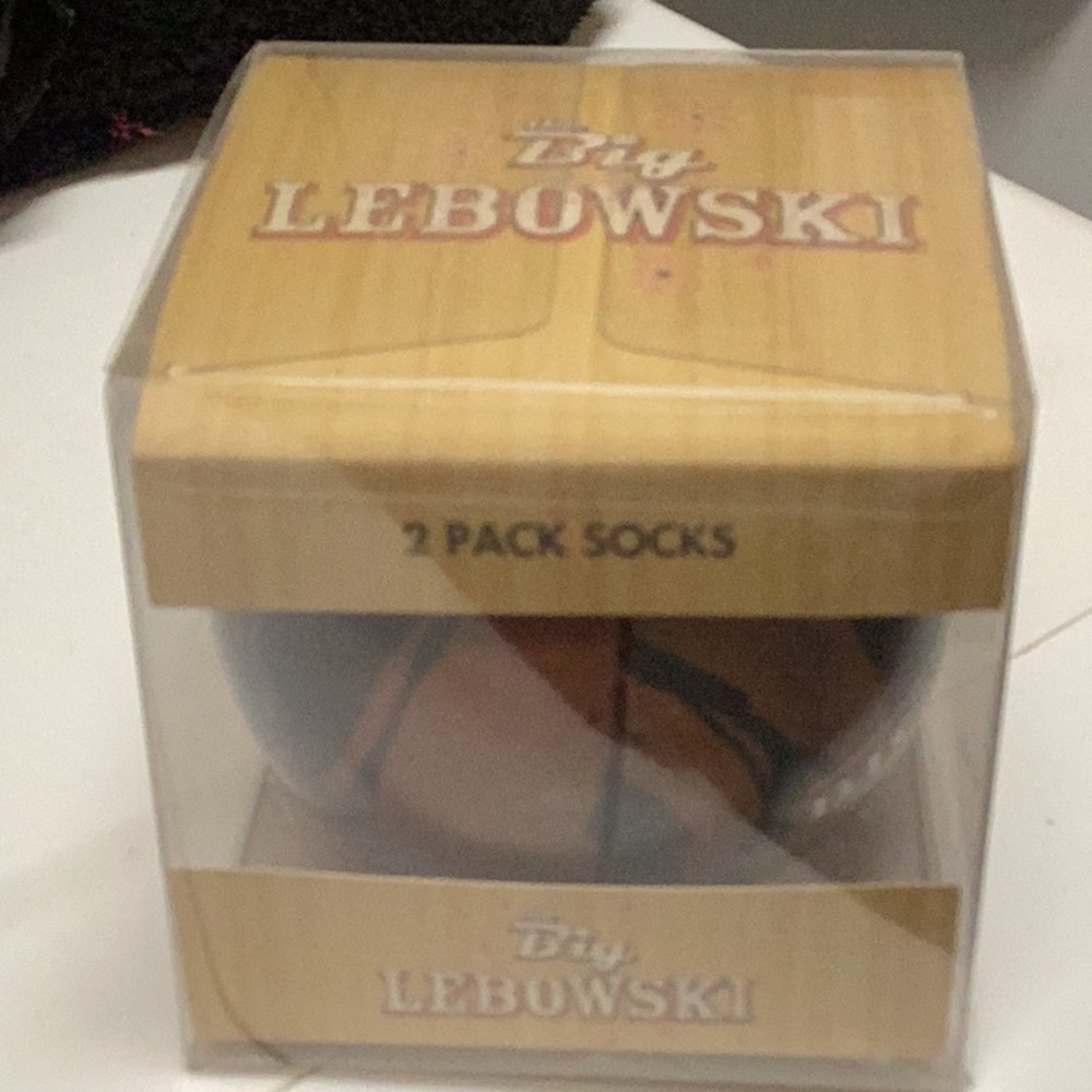The Big Lebowski sock gift set NIB